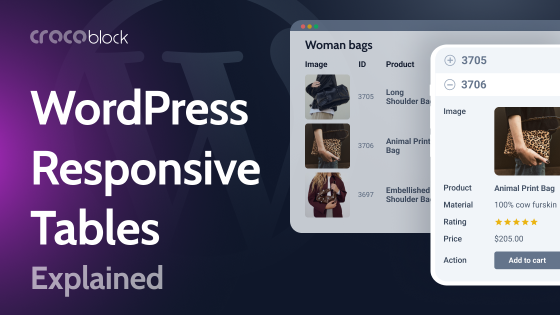 WordPress Responsive Tables Basics: Mobile-Friendly Tables for Your Website