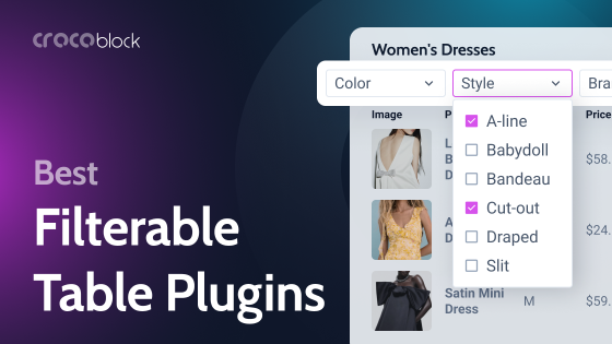 8 Best Filter Table WordPress Plugins (2024)