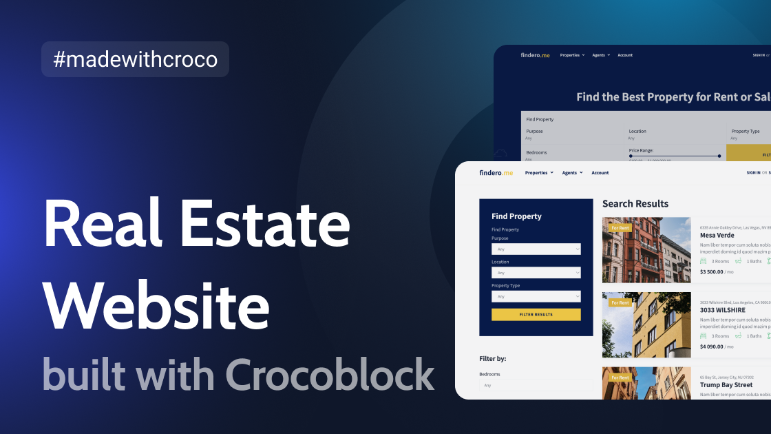 How to Build a Real Estate Website with Elementor and Crocoblock