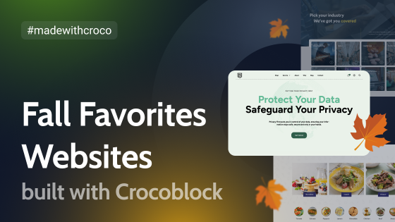 Sites of The Fall: WordPress Websites Made With Crocoblock (2024)