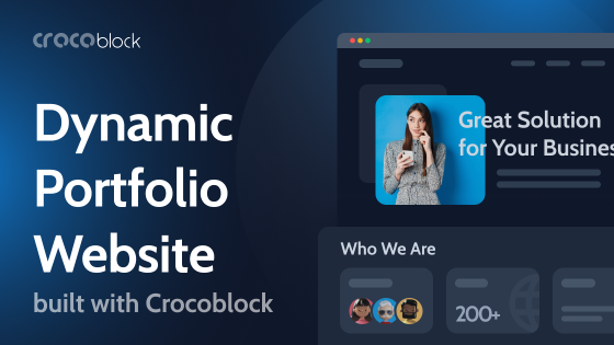 Creating a Marketing Agency Dynamic Portfolio Website With Crocoblock: Full Guide