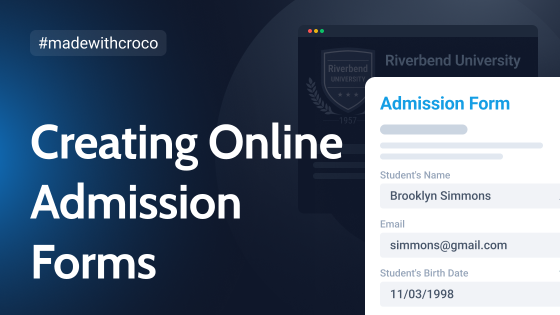 Designing an Effective Online Admission Form for School/University