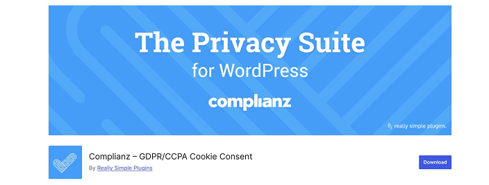 Complianz plugin on wordpress.org