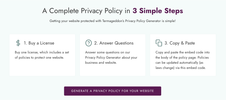 privacy policy generator