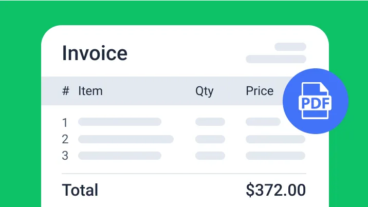 generate PDF files for invoices