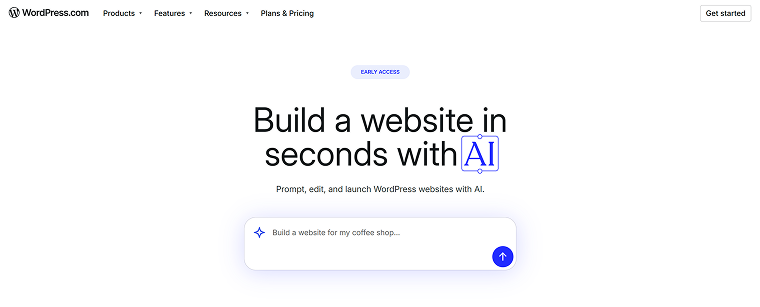 WP.com AI builder