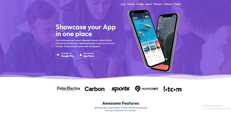 dynamic landing page by Teresa Poddar