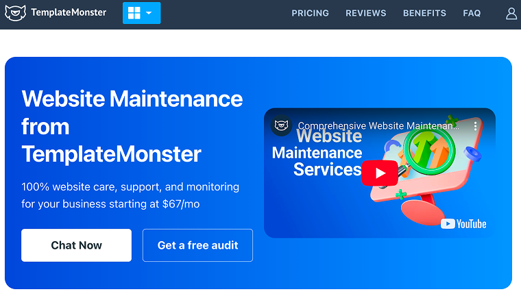 templatemonster maintenance service