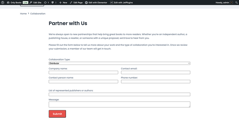 collaboration role distributor