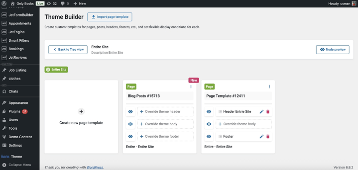 Node preview