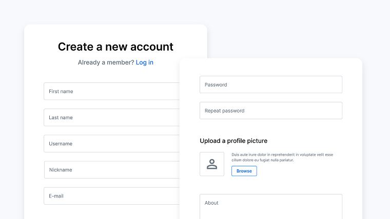 profile builder demo