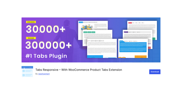Tabs Responsive plugin on wordpress.org