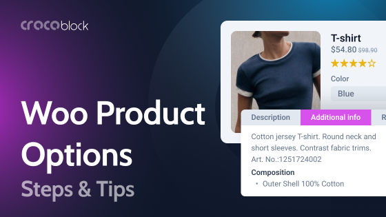 Using JetWooBuilder to Customize WooCommerce Product Options and Product Pages