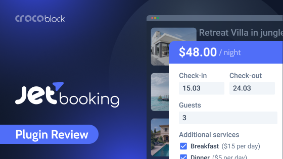 JetBooking Review: Top-Choice WordPress Booking Plugin