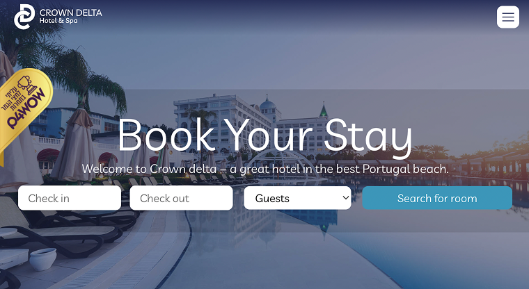 crown delta booking example