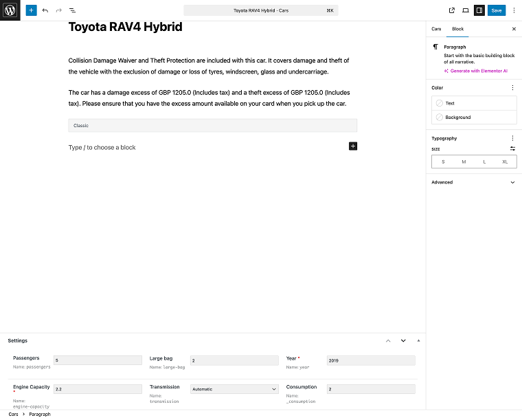 creating custom post types