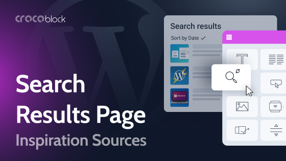 14 WordPress Search Results Page Principles and Creative Examples