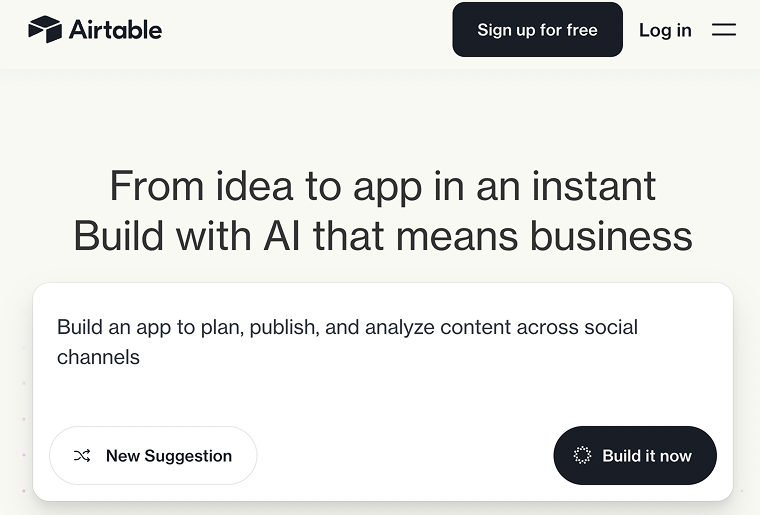 airtable management platform