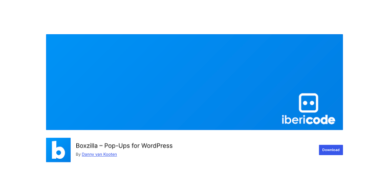 Boxzilla WordPress plugin homepage