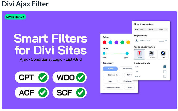 divi ajax filter plugin