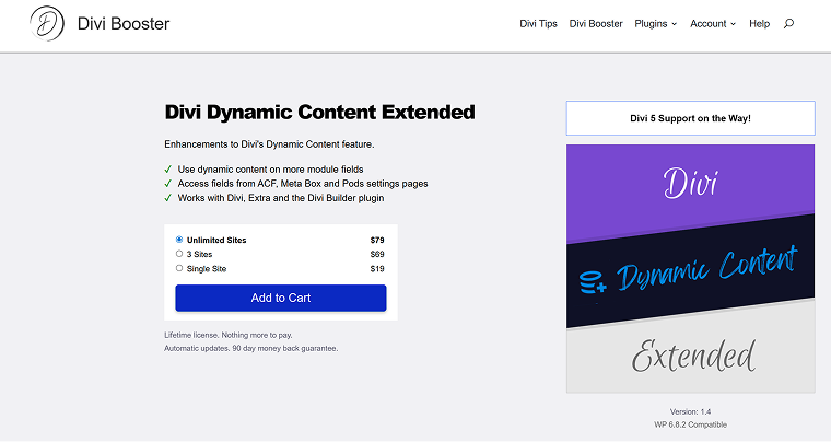  Divi dynamic content extended
