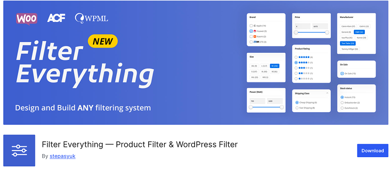 filter everything divi filter plugin