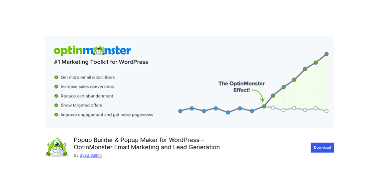 OptinMonster plugin on wordpress.org