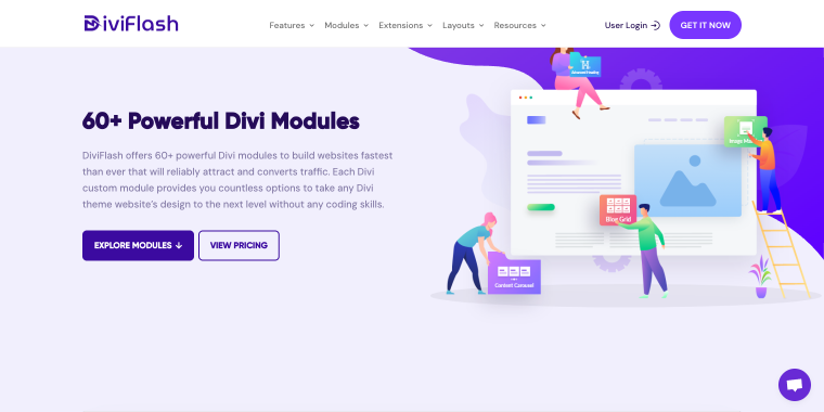 DiviFlash plugin homepage