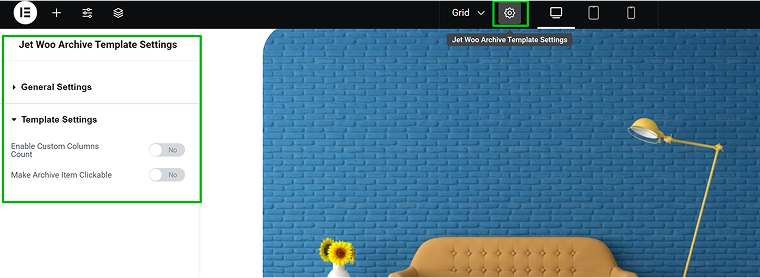 Edit grid WooCommerce