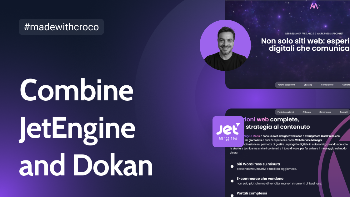 Using JetEngine with Dokan: Angelo Marra’s Story