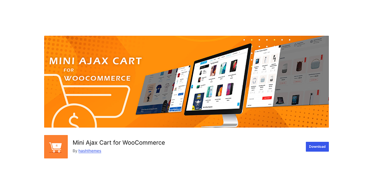Mini Ajax Woo Cart plugin homepage