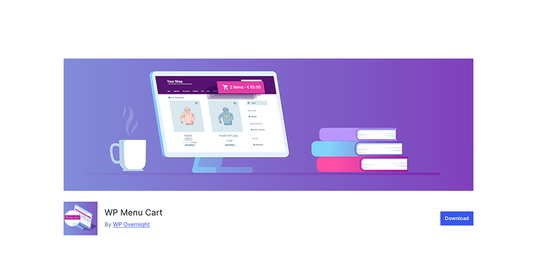 WP Menu Cart plugin homepage