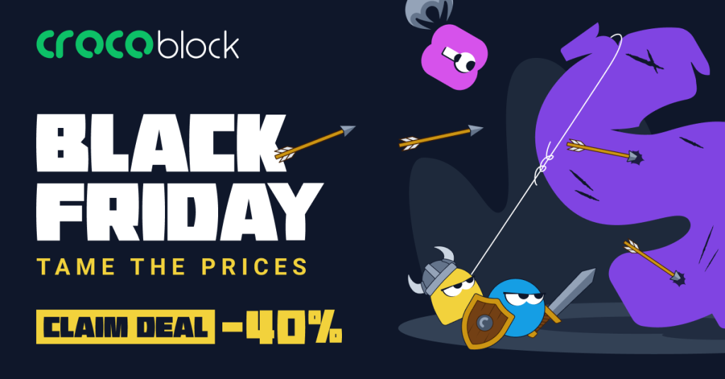 crocoblock 2025 black friday and cyber monday deals