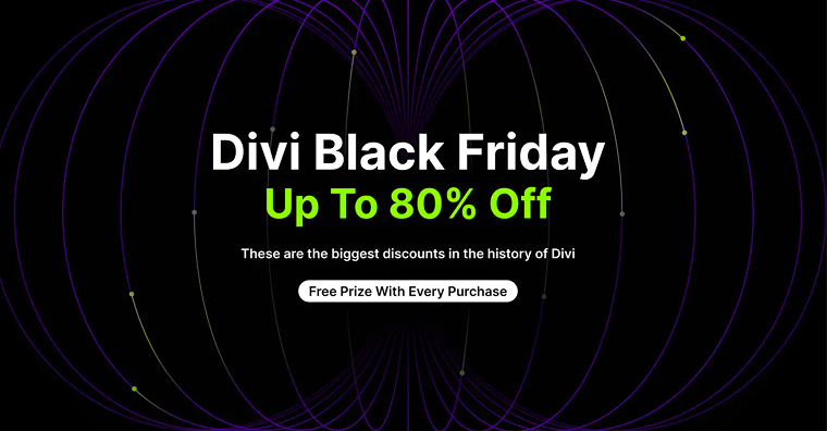 elegant themes black friday deal 2025