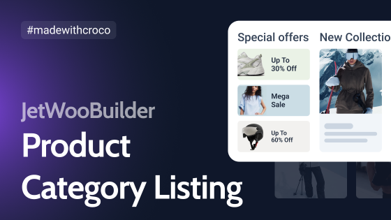 JetWooBuilder Guide to Enhancing Front-End Product Category Listings