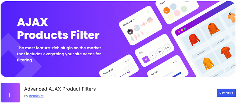 advanced ajax product filters woo plugin