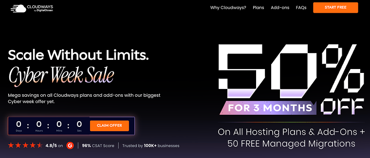 cloudways black friday deal 2025