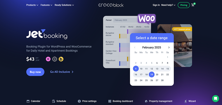 jetbooking plugin for wordpress