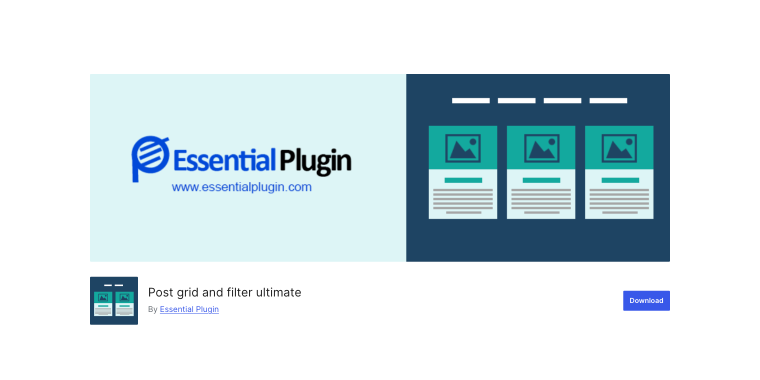 post grid and filter ultimate plugin on WordPress-org