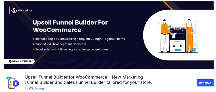 upsell funnel builder for WooCommerce plugin