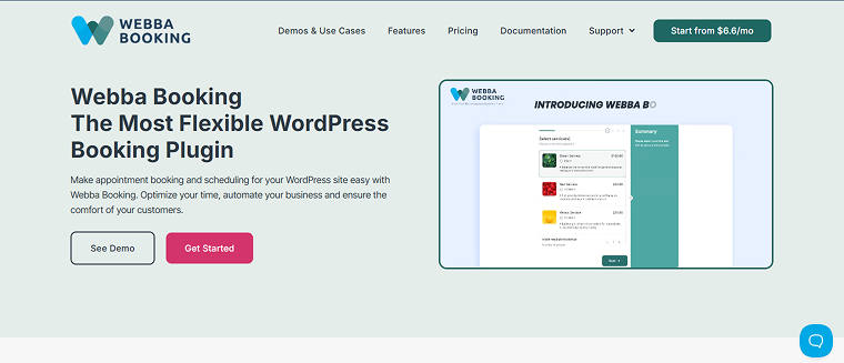 webba booking plugin