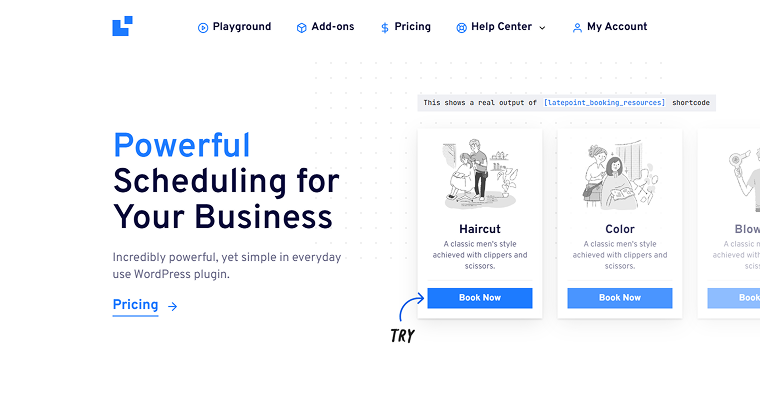 wp late point plugin homepage