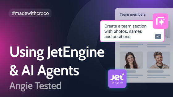 Using the Angie AI Tool by Elementor With JetEngine