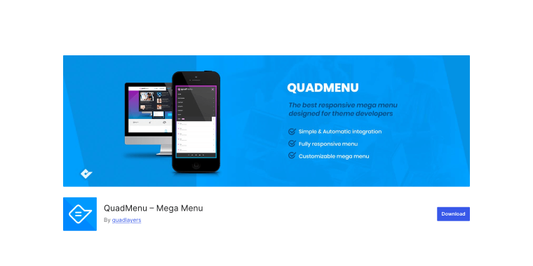QuadMenu plugin homepage