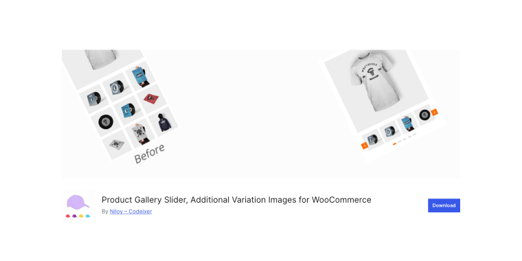 Product Gallery Slider for WooCommerce homepage on wordpress.org