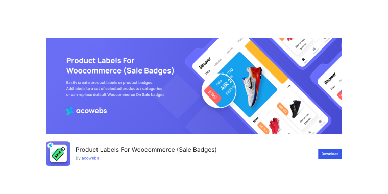 Product Labels for WooCommerce plugin on wordpress.org