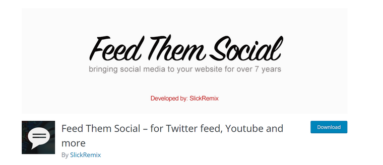 Feed Them Social plugin homepage