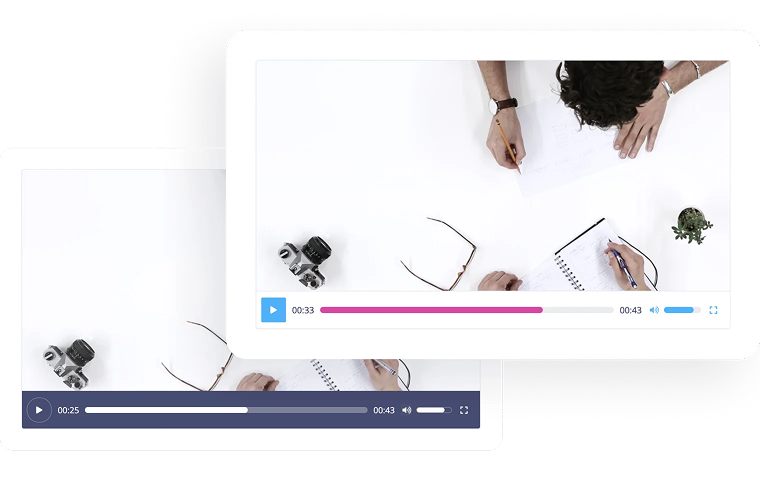 jetelements video player widget style options for elementor