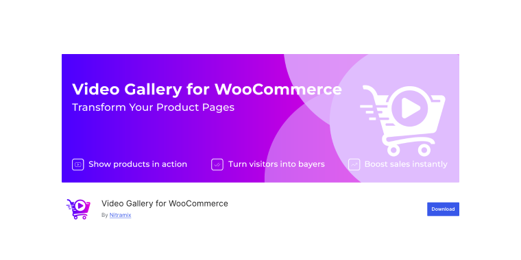 Video WC Gallery plugin on wordpress.org