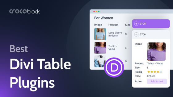 5 Best Divi Table Plugins for Different Use Cases